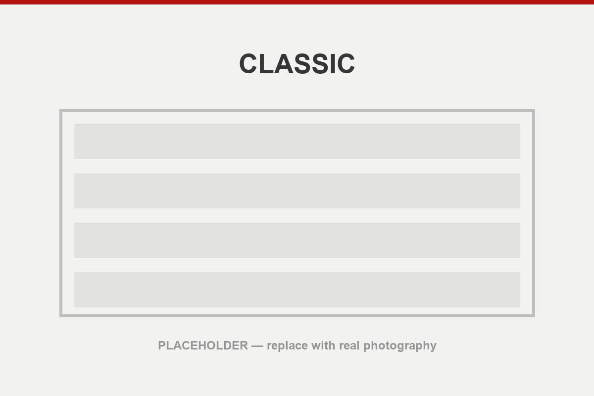 Classic raised-panel white garage door